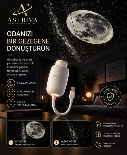 Astriva™ Galaxy Pro - Odanızı Galaksiye Dönüştürün